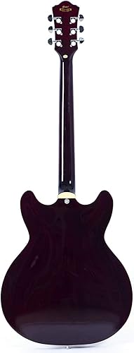 Miniatura 22 de GROTE Jazz - Bolsa de guitarra eléctrica semihueca para guitarra (morado)