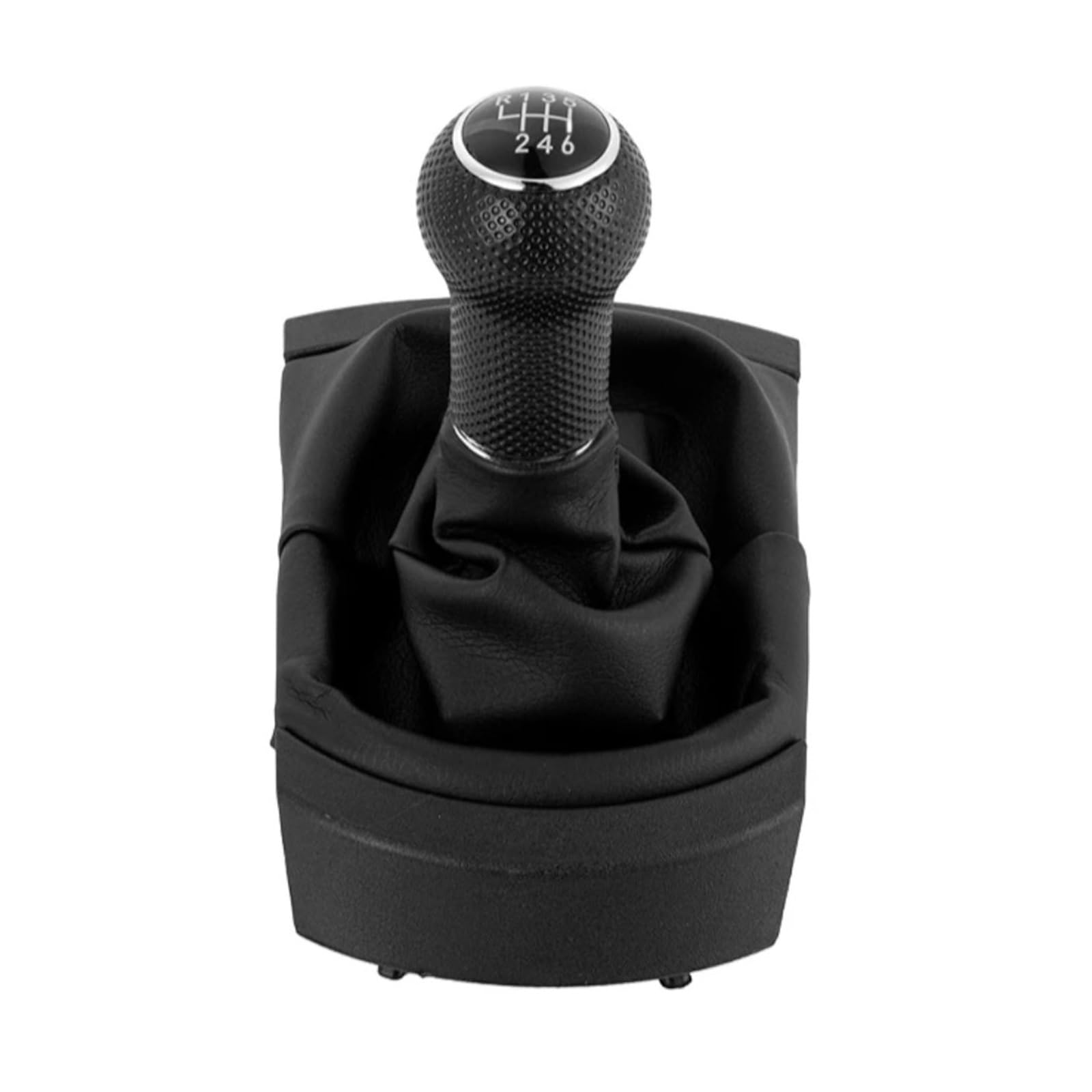Dbmswzjqfg 6 Speed Shift Knob For Seat Ibiza 2002 2003 2004 2005 2006 2007 2008 Black Upgrade