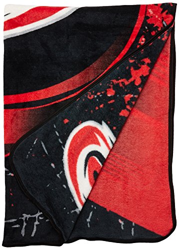 Northwest 1NHL059000028RET Nhl Carolina Hurricanes Unisex-Adult Micro Raschel Throw Blanket thumb #1