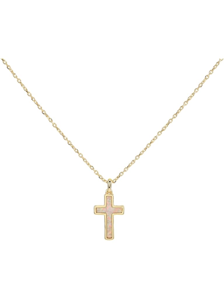 Gold Kendra Scott Cross Pendant Necklace