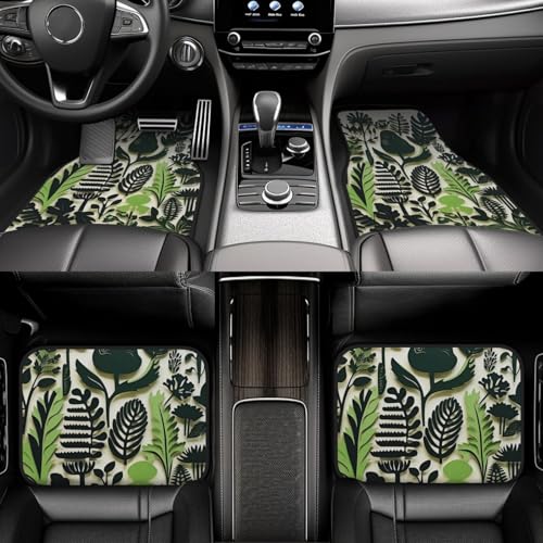 Tapis de sol voiture jungle contre boue et usure talon