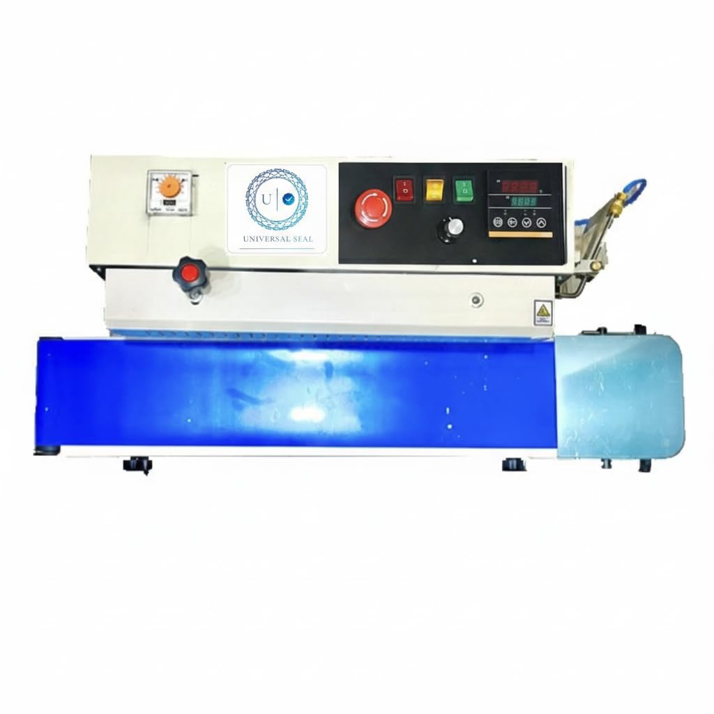 Heavy Duty Continuous Horizontal MS Band Sealer with Nitrogen Flushing Kit | Automatic Band Sealing & Packaging Machine | 10 mm Seal Width | 1 Year Warranty-image-15