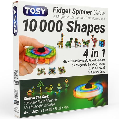 TOSY Magnet Fidget Spinner Glow