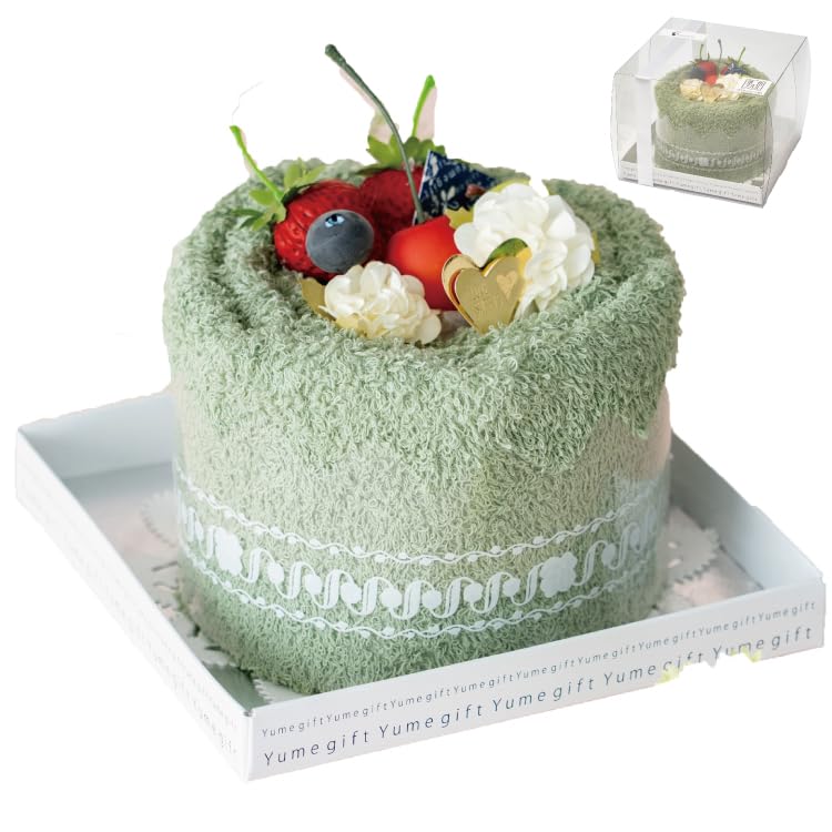Amazon｜タオル ケーキ 泉州 フルーツ 誕生日ケーキ プレゼント ギフト