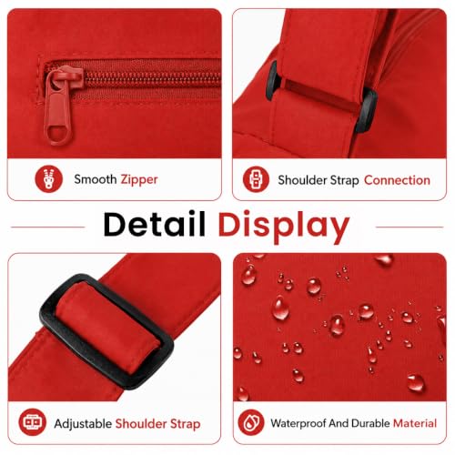 Image of PALAY Gym Bag Crossbody Duffel Bag with Shoe Compartment