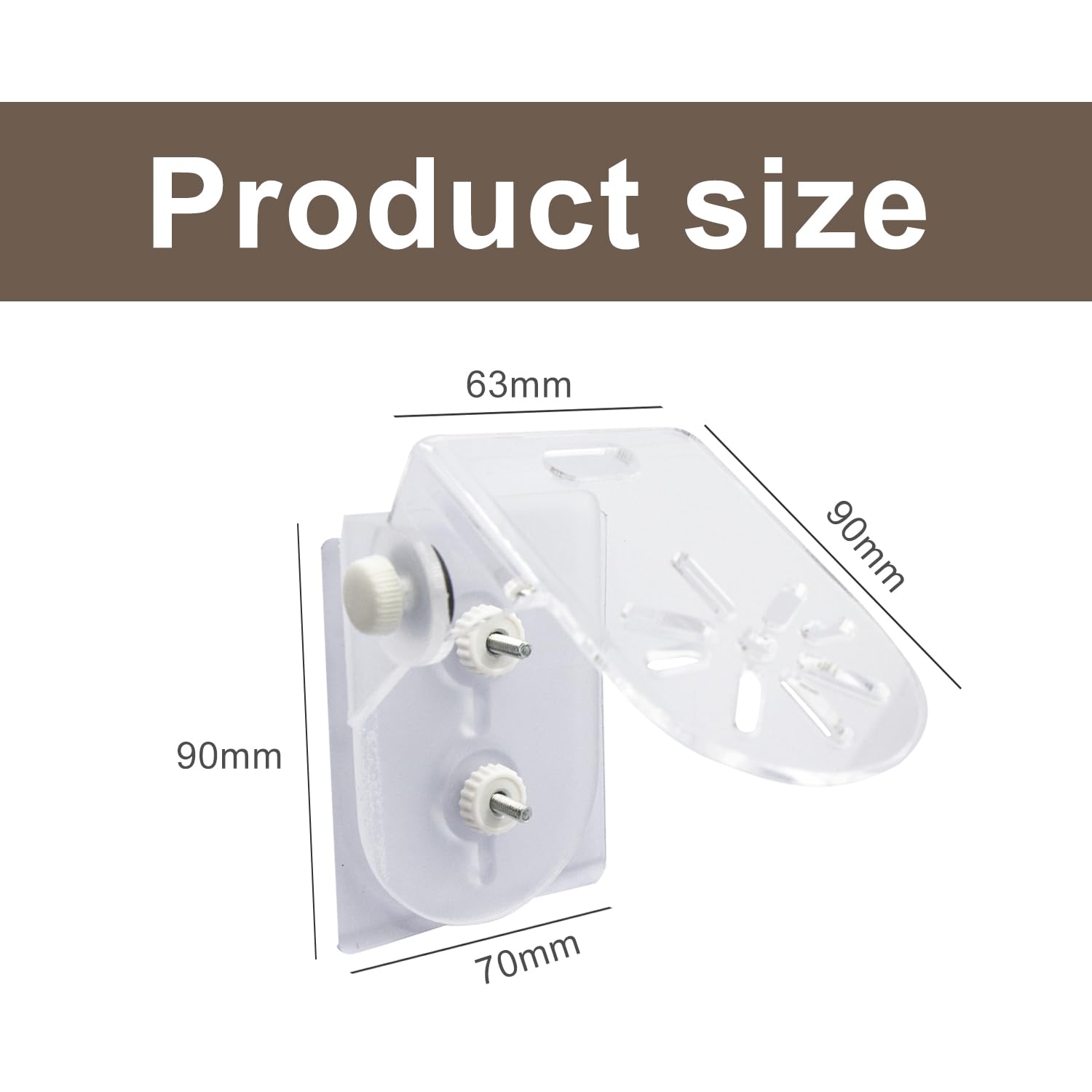 Staffa Per Telecamera Di Sicurezza Esterna - Telescopica 20-40cm, Montaggio A Parete O Soffitto - Foto 12