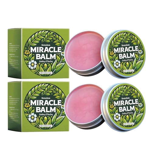 Original Senzion Miracle Balm Natural Ingredients for Back Hands Feet and Body