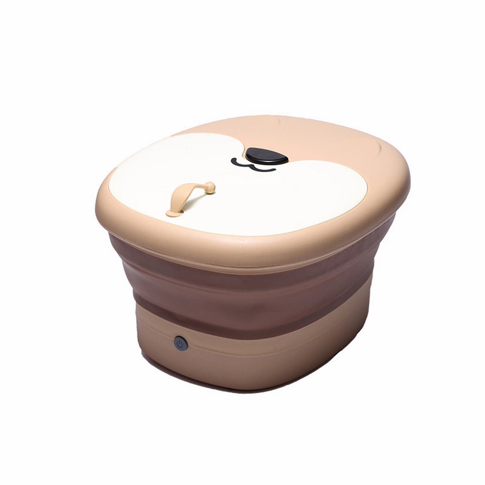 Secchio per ammollo dei piedi, massaggiatore per pediluvio pieghevole, regolazione della temperatura, massaggio con rulli, completamente automatico, riscaldamento a infrarossi, macchina per pedicure