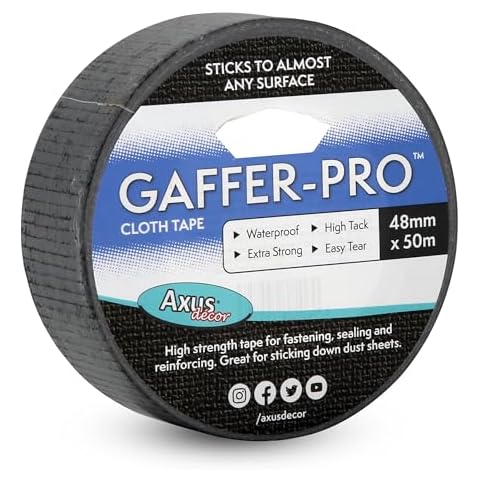 Axus Decor High Tack Masking Tape - 48mm x 50m Cover