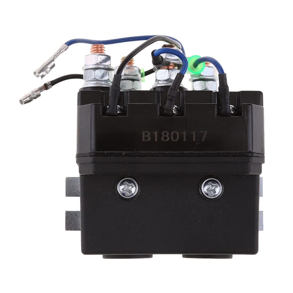 Accesorios Trabajo Pesado 1 2V DC Relé solenoide de reversión del cabrestante 20 0A ATV Cambiar