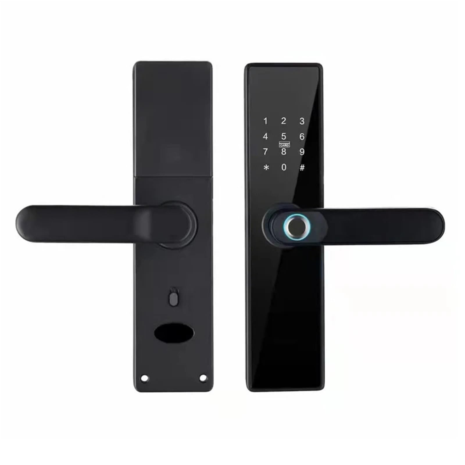 Serratura intelligente, Smart Lock Impronta digitale Password 13,56 MHz Serratura elettronica Accesso senza chiave Tipo C USB Home Intelligence