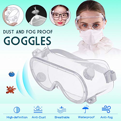 Gafas de Seguridad Baban, Gafas Protectoras, Gafas a Prueba De polvo, Gafas Antivaho, Para Trabajos Industriales y De Laboratorio