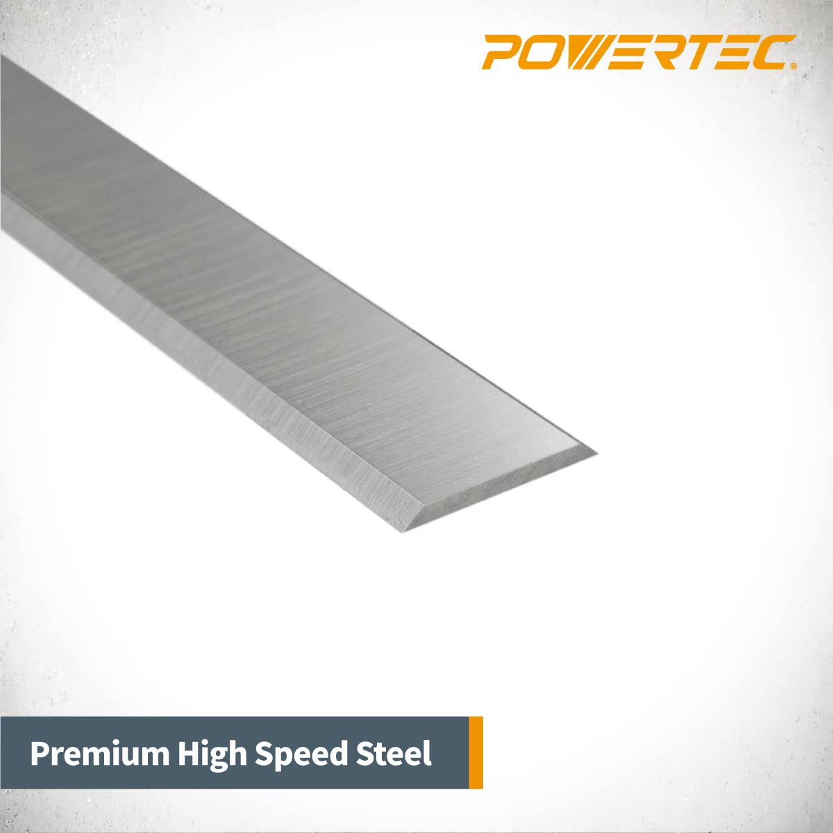 POWERTEC Lame per pialla Delta TP300, 22-540, ricambio per coltelli pialla 22-547, set da 4 (12810DD)