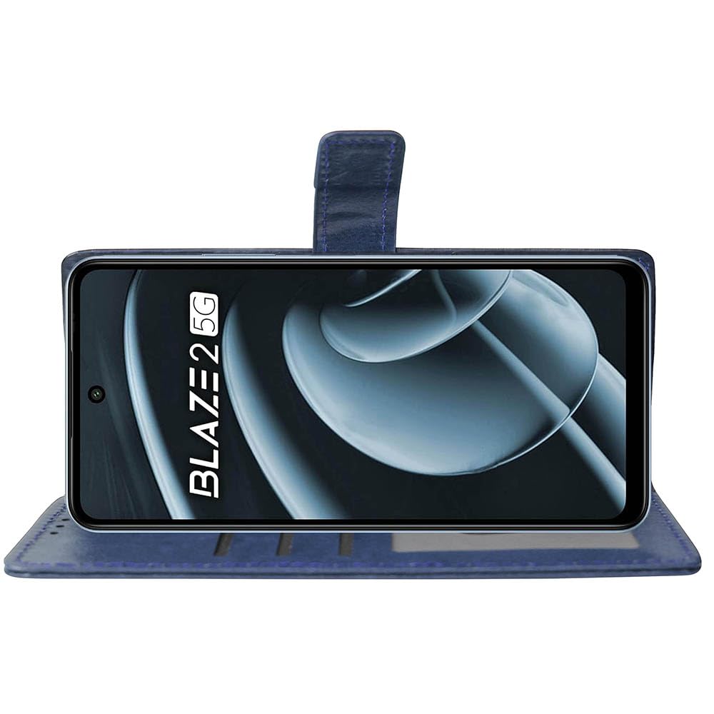 Lava Blaze 2 5G Flip Cover - Premium Leather -5 Lava Blaze 2 5G Flip Cover - Premium Leather -5