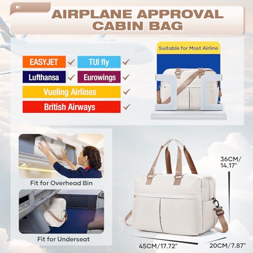 Bagage à main léger et extensible pour voyage de weekend