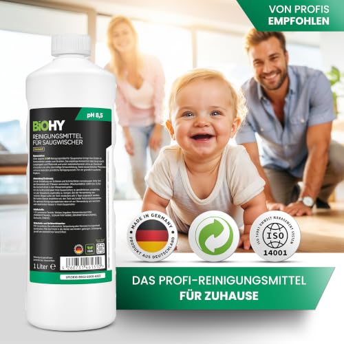 BiOHY Reinigungsmittel für Saugwischer mit Frischeduft (1l Flasche) – Ansicht 5