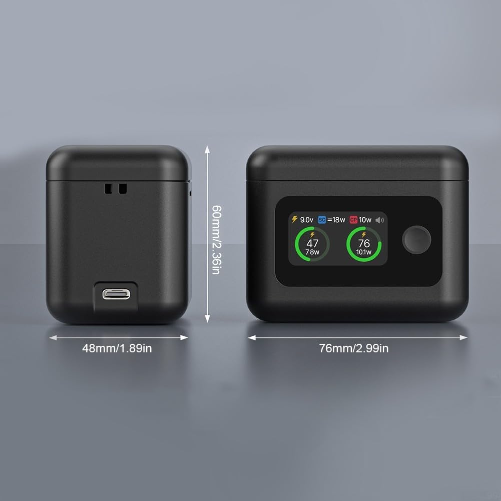 Hub Di Ricarica Per Insta 360 X5, Hub Di Ricarica Rapida Da 27 W Con Display A LED Per Batteria Insta 360 X5, Con Cavo Di Ricarica Di Tipo-C,Waterpoof Charger Modalità Doppia Alimentazione
