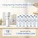 Waterdrop Alkaline Water Filter System for Sink WD-ALK16, Mineralizing Water to 9.5 pH, NSF/ANSI 372 Certified, Compatible with Reverse Osmosis Systems, Under Sink Installation