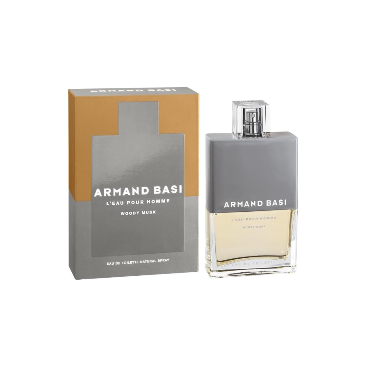 Armand Basi | L'Eau pour Homme Woody Musk, Eau de Toilette, Herren Parfüm Spray, Holzige, Moschusartige und Saubere Geruchsfamilie, 75 ml