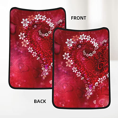 Couverture flanelle cœur romantique durable et légère pour lit et canapé - 7