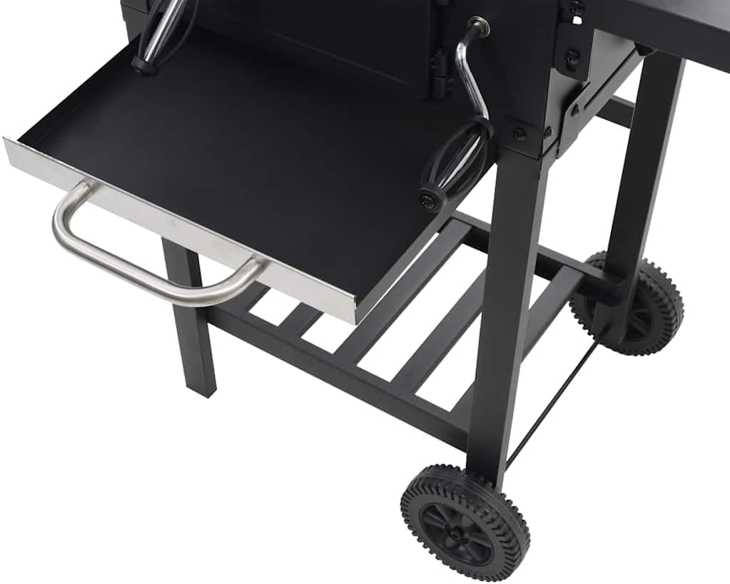 Ash tray and wheels for mobility