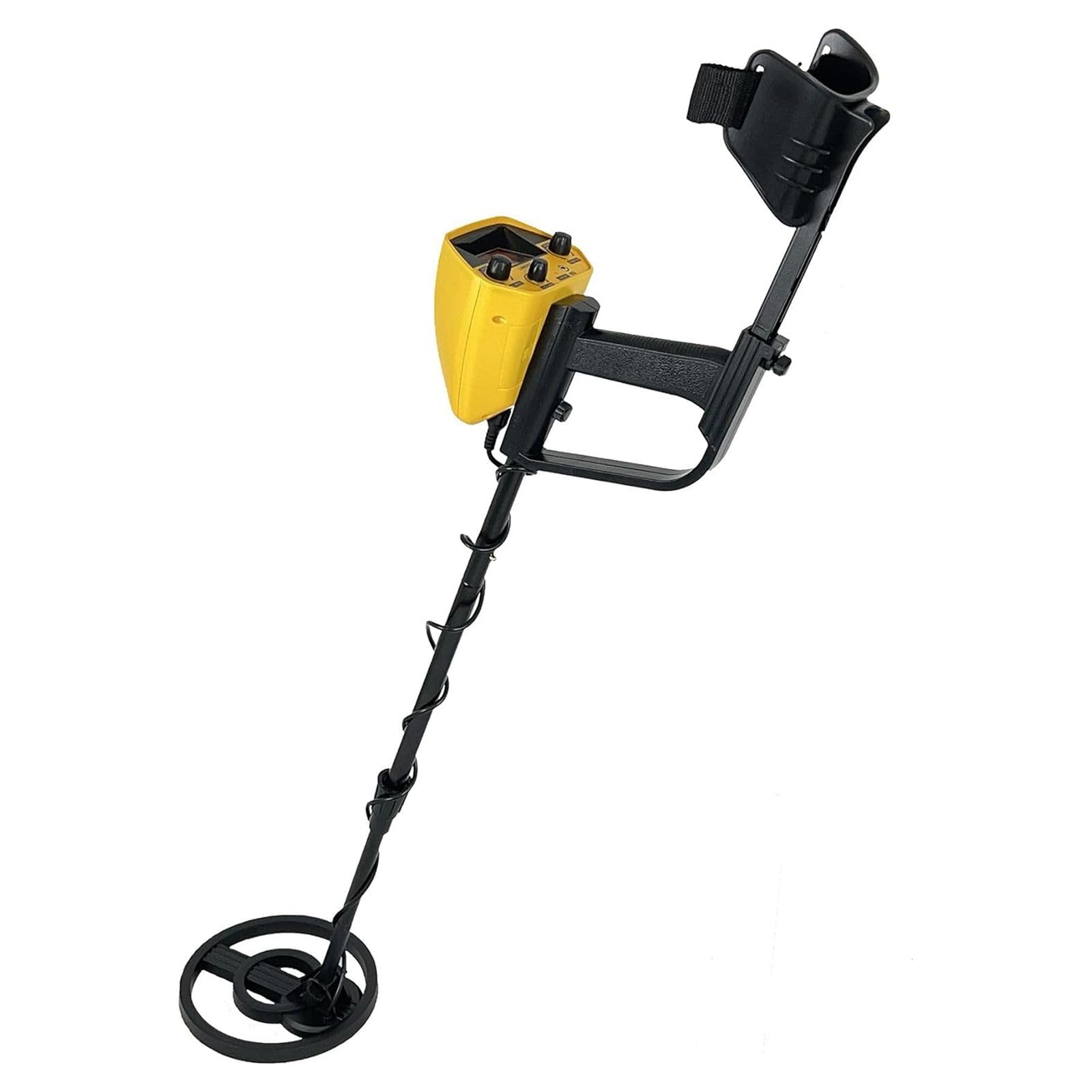 Lander XD50 Metal Detector for Beginners - Waterproof Search Coil & Adjustable Stem - 2 Detection Modes with Audio & Visual Target Indication - Battery Operated Detector for Coins & Jewellery