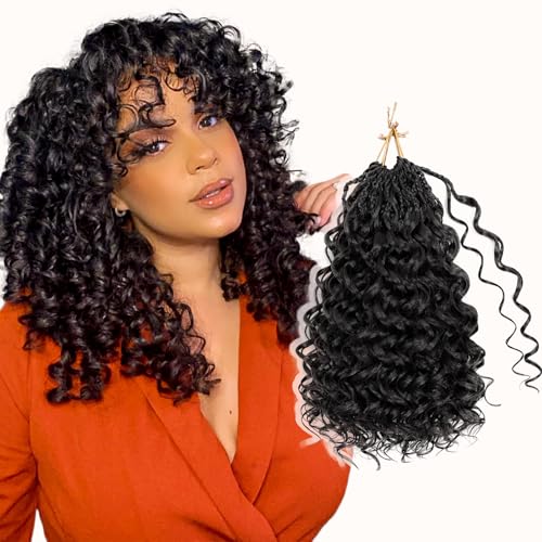 Aoisvk 8 packs GoGo Curl Crochet Hair Pre twisted 12