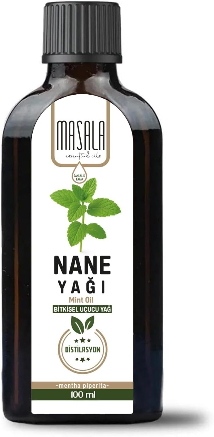Masala Nane Ya  100 ml   Mentha Piperita Cam  i e Do al U ucu Ya    Buhar Distilasyonu
