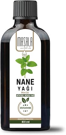Masala Nane Ya  100 ml   Mentha Piperita Cam  i e Do al U ucu Ya    Buhar Distilasyonu