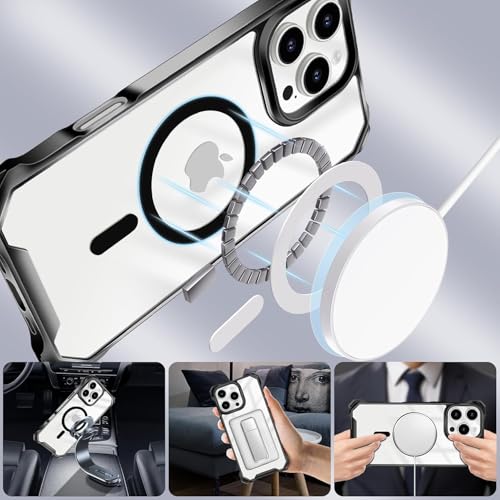Étui iPhone 15 Pro Max transparent antichoc résolvant le risque de chute et de perte