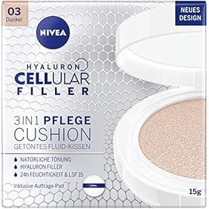 Nivea 3-In-1 Anti-Aging Verzorgingskussen Voor Natuurlijke Kleuring En Vocht, Voor Donkere Huidtypes, 15 Ml