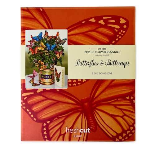 Freshcut Paper 3720 Pop Up Cards, Paper Flower Bouquet 3D Popup Greeting Cards thumb #7