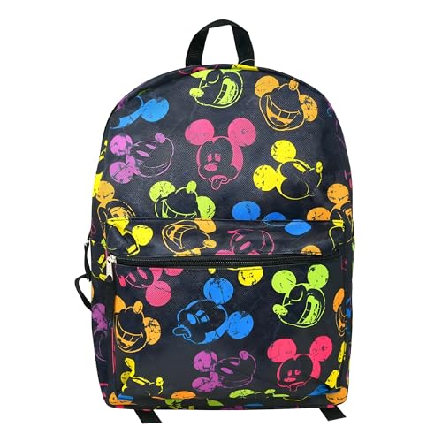 Mickey Mouse Unisex Kid's Classic Everyday Use Backpack, Multicolor, Medium