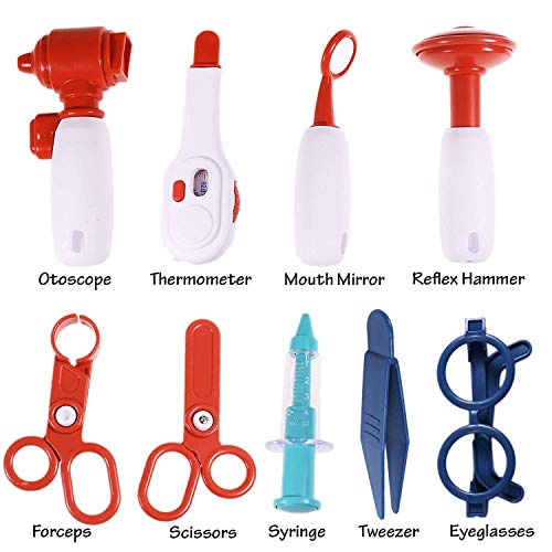 Image of Magicwand ABS Plastic Pretend Play Carry Along 3-in-1 Doctor Play Set for Kids【3 Yrs & Up】【Pack of 1】【Multi-Colored】