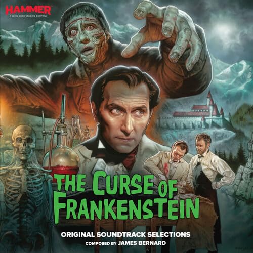 Edizione limitata Vinile EP: La maledizione di Frankenstein Colonna sonora di Hammer Films