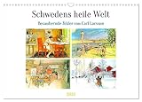  Schwedens heile Welt (Wandkalender 2024 DIN A3 quer), CALVENDO Monatskalender: Carl Larsson und seine schwedische Idylle (CALVENDO Kunst)