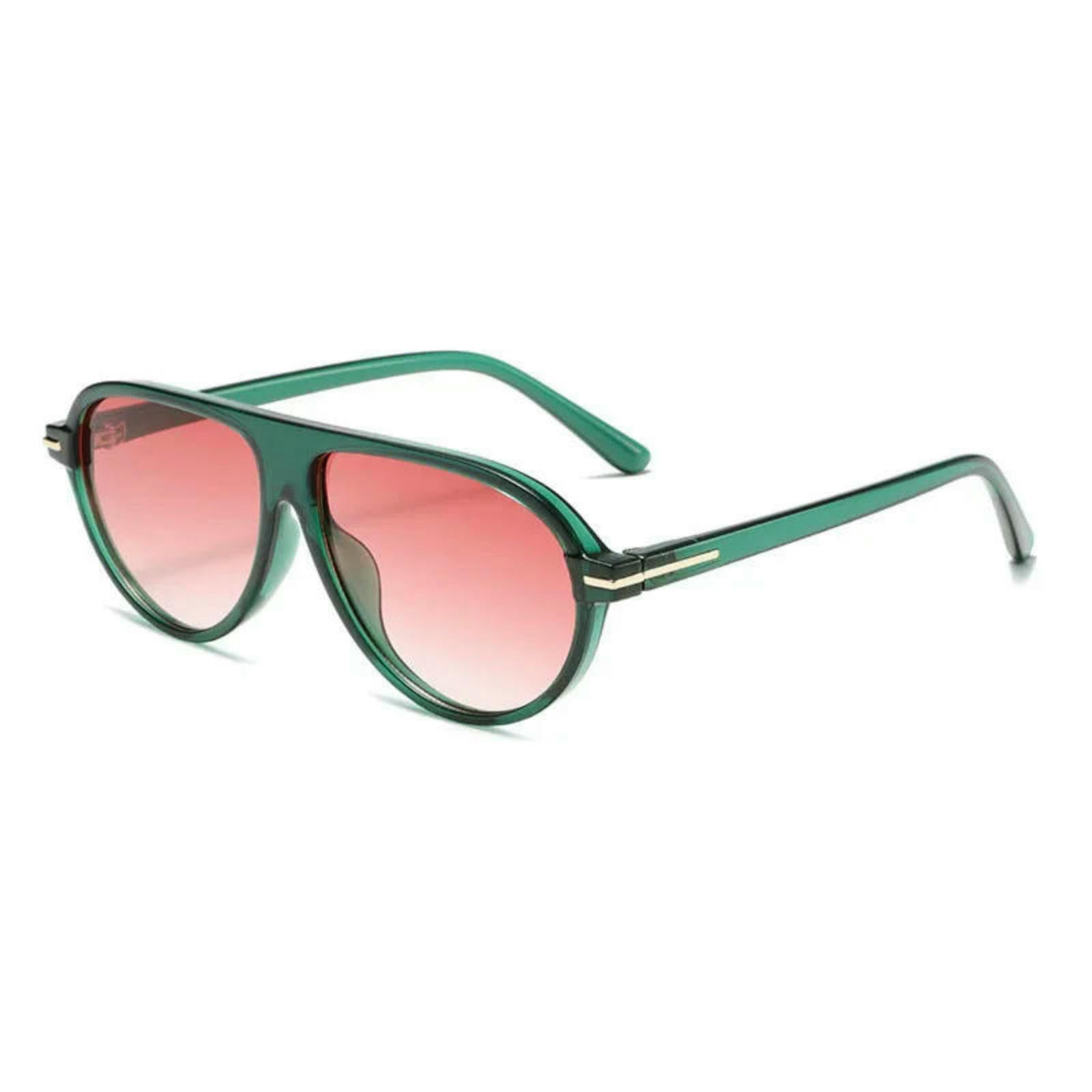 Occhiali da Sole Vintage Uv400 per Uomo E Donna, alla Moda Festival retrò Ispirati al Designer-c4