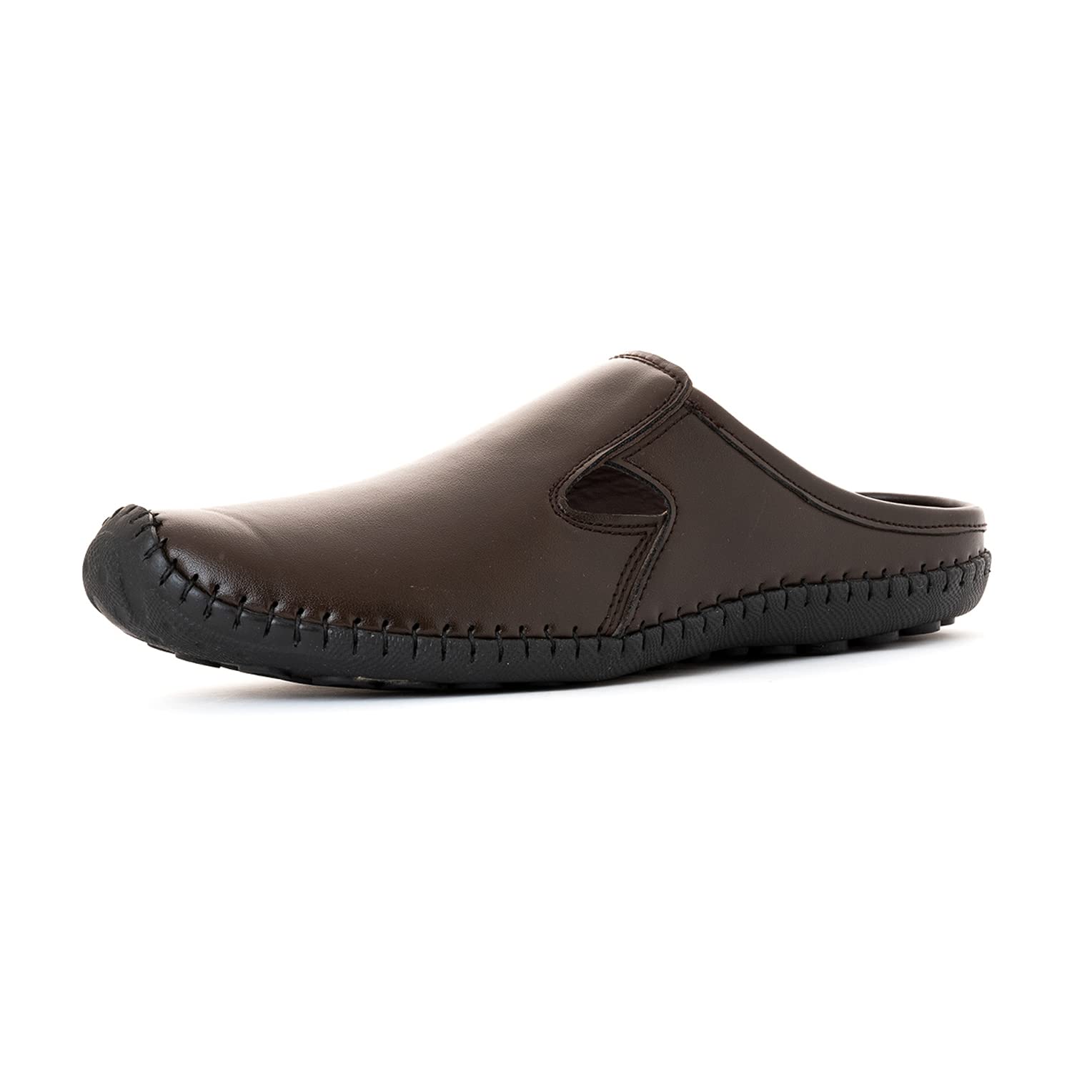 Khadims Lazard Brown Casual Mule Slip On Sandal for Men (5240674) (B0B6CNV4FN) Amazon Price History, Amazon Price Tracker