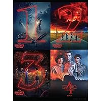 Buffalo Games Stranger Things Poster Collage 1000-Piece Jigsaw Puzzle