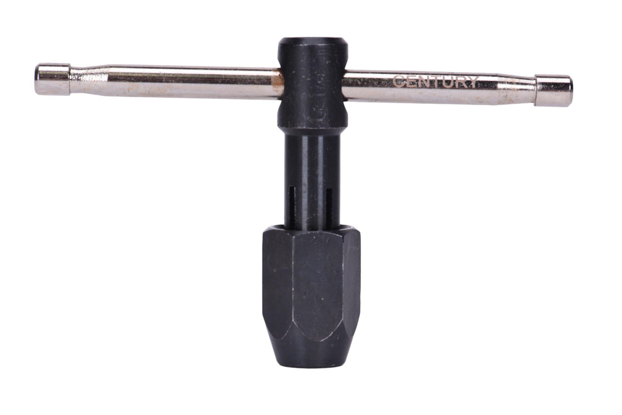 Century Drill & Tool 98501 T-handle Tap Wrench, 0-Inch - 1/4-Inch, steel