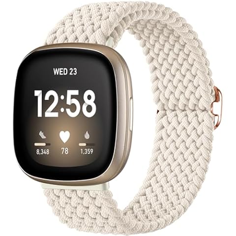 Maledan Nylon Stretchy Bands for Fitbit Cover