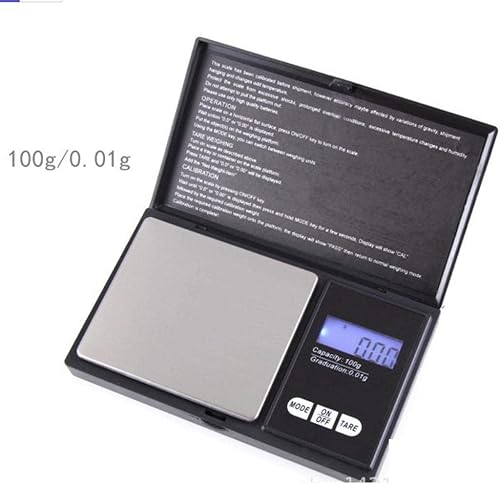 Miniatura 7 de pistro Paquete de 2 básculas digitales para joyería, escala de gramos, pantalla LCD