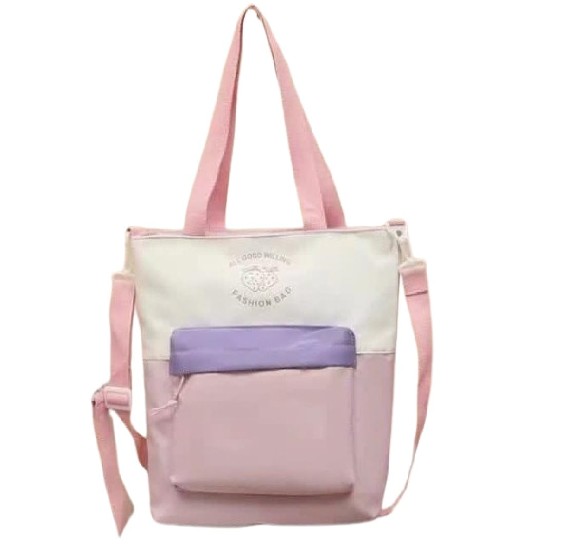 Cute Tote Crossbody Messenger Shoulder Bag for Women, Japanese Style (Pink) (B0DCZSND3K) Amazon Price History, Amazon Price Tracker