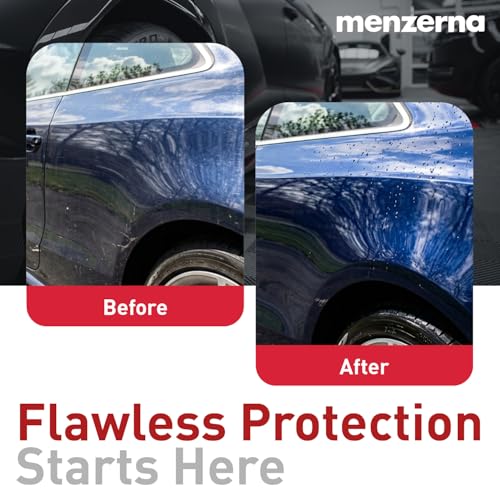 Image of menzerna 3.5 Inch 2X Premium Polishing Pads for WAXING Sealing & Protection I Body Repair Buffing & Polishing Pads with Safety Edge & Velcro Attachment I Washable & Long Lasting