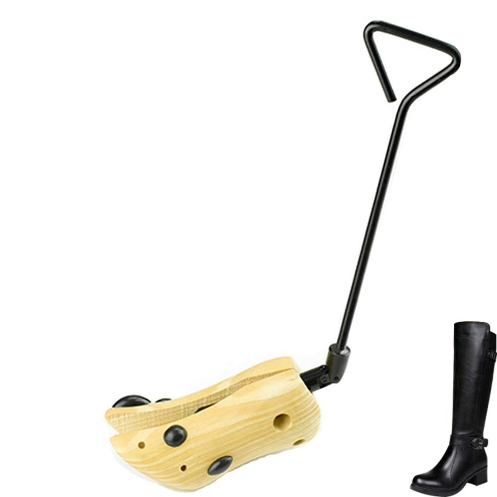 Horma para Ensanchar Zapatos Botas Profesionales Expansor Anti Clease Longitud Ajustable Zapato Soporte Soporte Soporte Tacón Alto Tacones de Madera Práctico Hormas para Zapatos