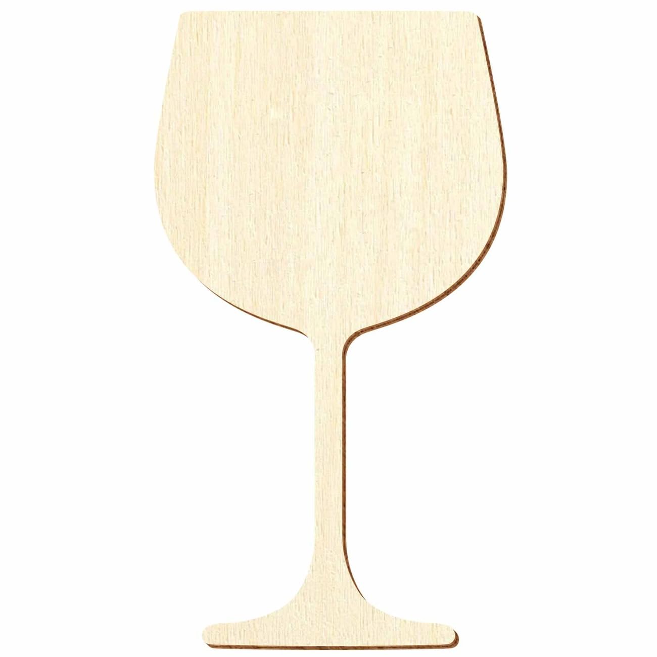 Copa de vino tinto de madera, 5-50 cm, paquete con: 100 unidades, altura: 8 cm de alto