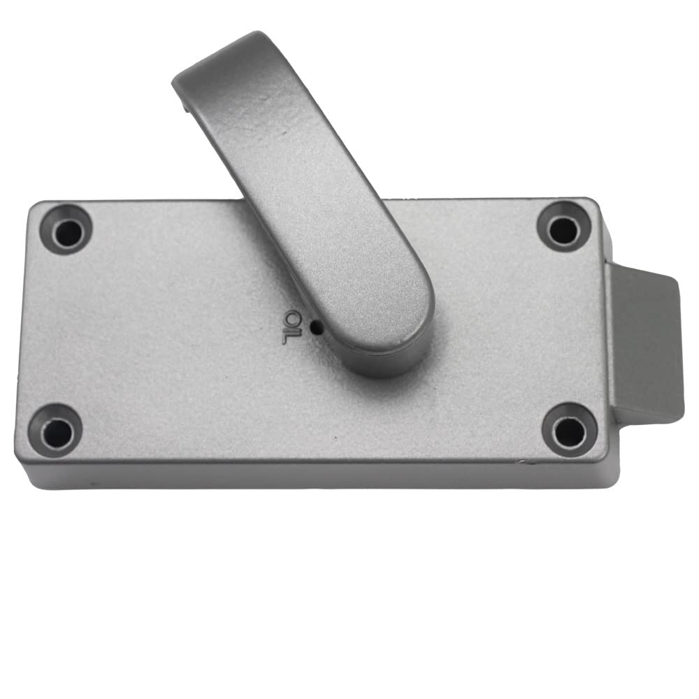 US TriMark MC 700 - Cerradura de metal para puerta de caravana, caravana, barco, color plateado