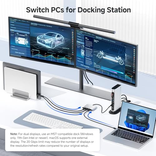 Cable Matters 20Gbps USB C Switch, 3-in-1-Out, Supports Up to 8K@30Hz on Windows, 4K@60Hz on macOS, 140W PD, for Sharing a USB-C/Thunderbolt 4 Monitor or Dock (Not Work with Captive Cable Docks) - Thumbnail 4