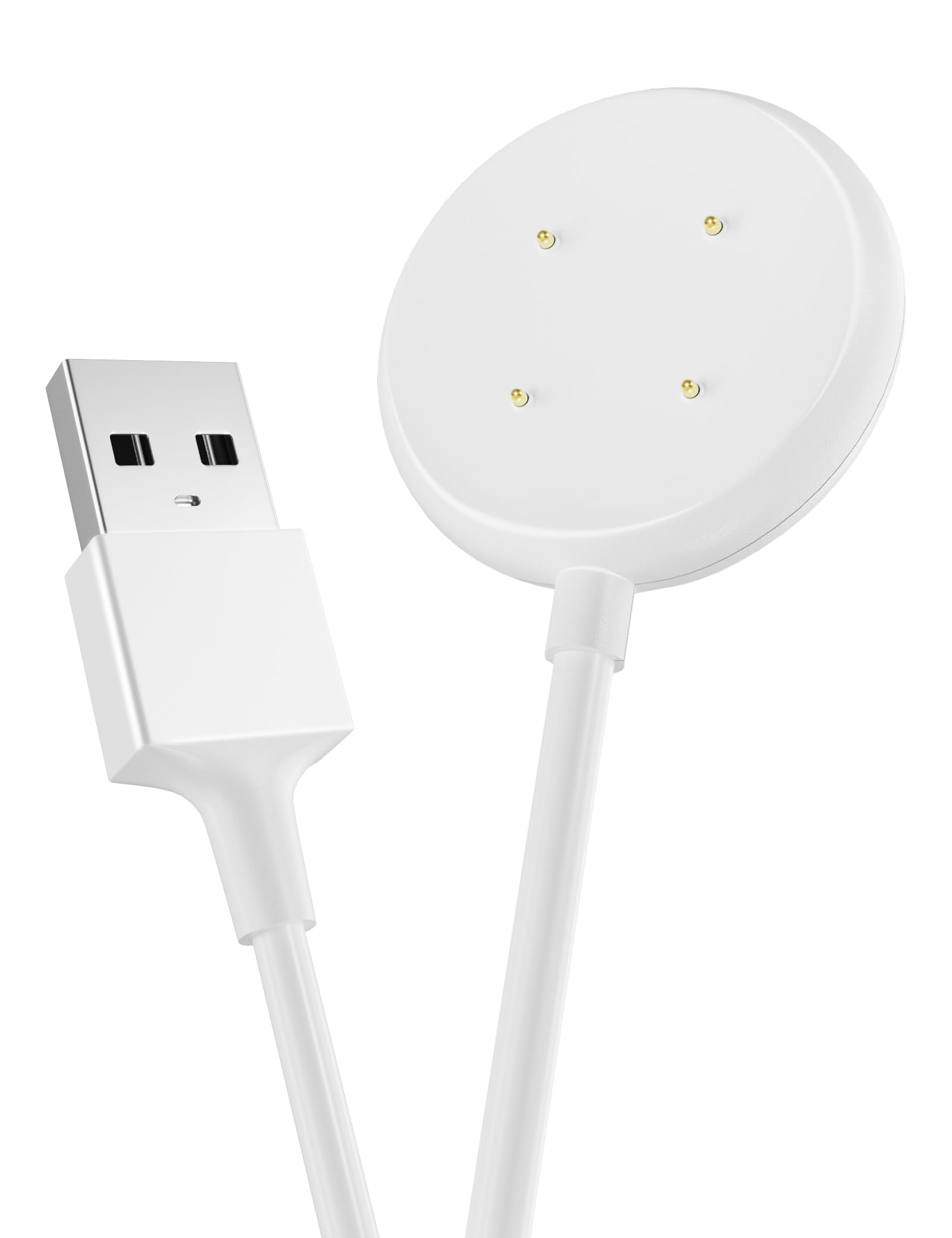 Bicmice Wireless Charger Compatible with Google Pixel Watch 2 Magnetic Charging Cable USB Charging Stand