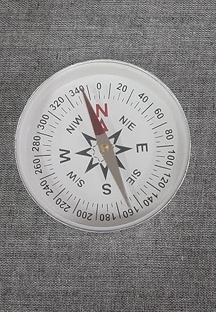 Labcare Magnetic Compass 100 mm | Compass for Navigation and Direction |Pack of 4 |-image-32